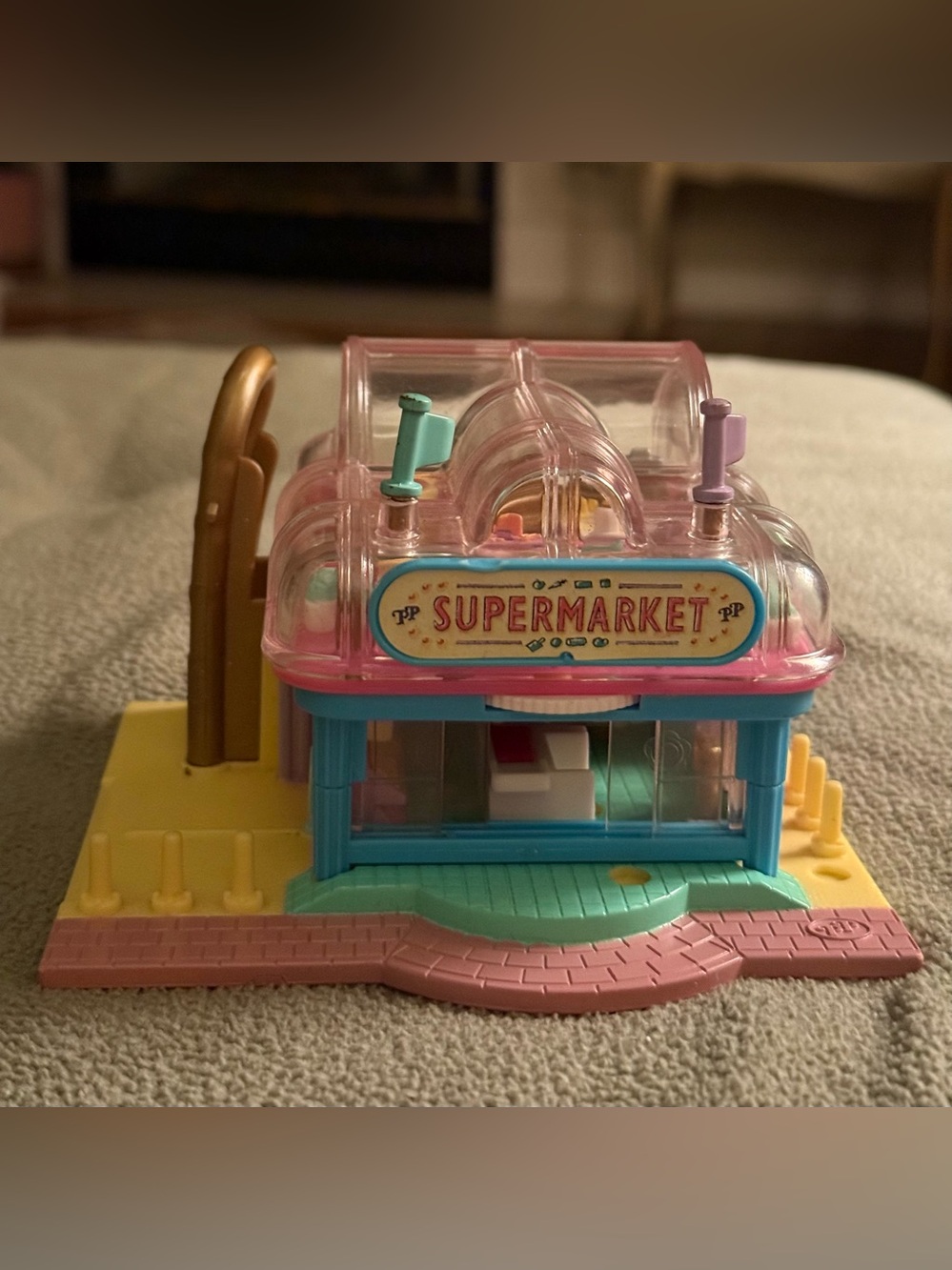 Bluebird Polly Pocket Supermarket Doll Playset Plastic 1995 1990-1999